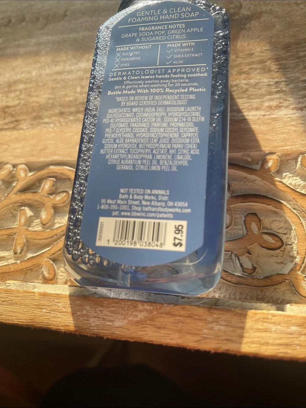 Bath & Body Works gentle foaming